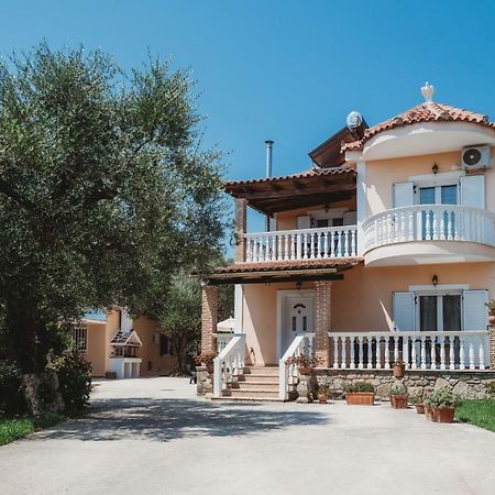 Villa Rosa 3 Bedroom With Sea View Tragaki Eksteriør bilde