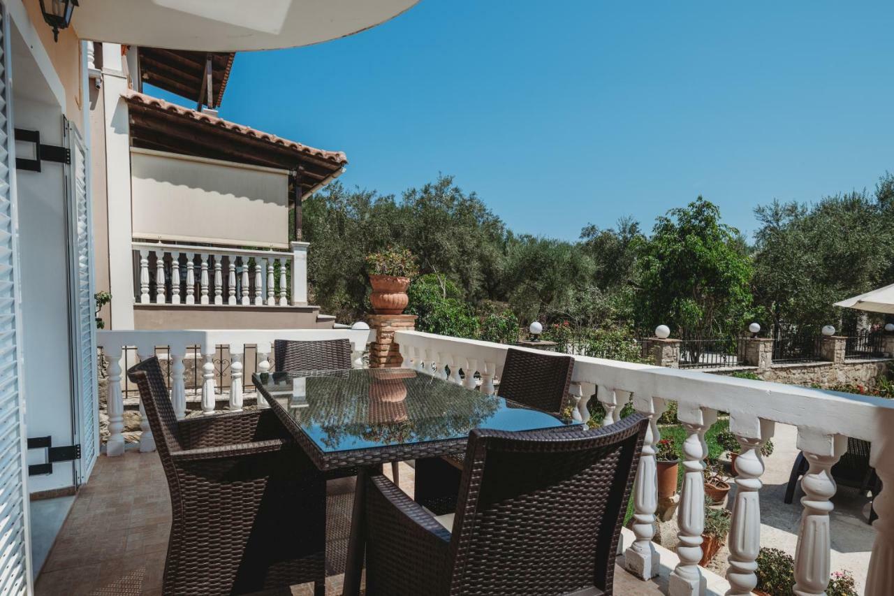 Villa Rosa 3 Bedroom With Sea View Tragaki Eksteriør bilde