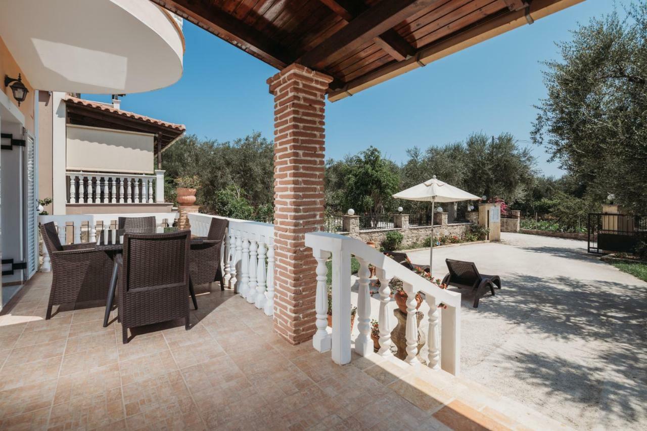 Villa Rosa 3 Bedroom With Sea View Tragaki Eksteriør bilde