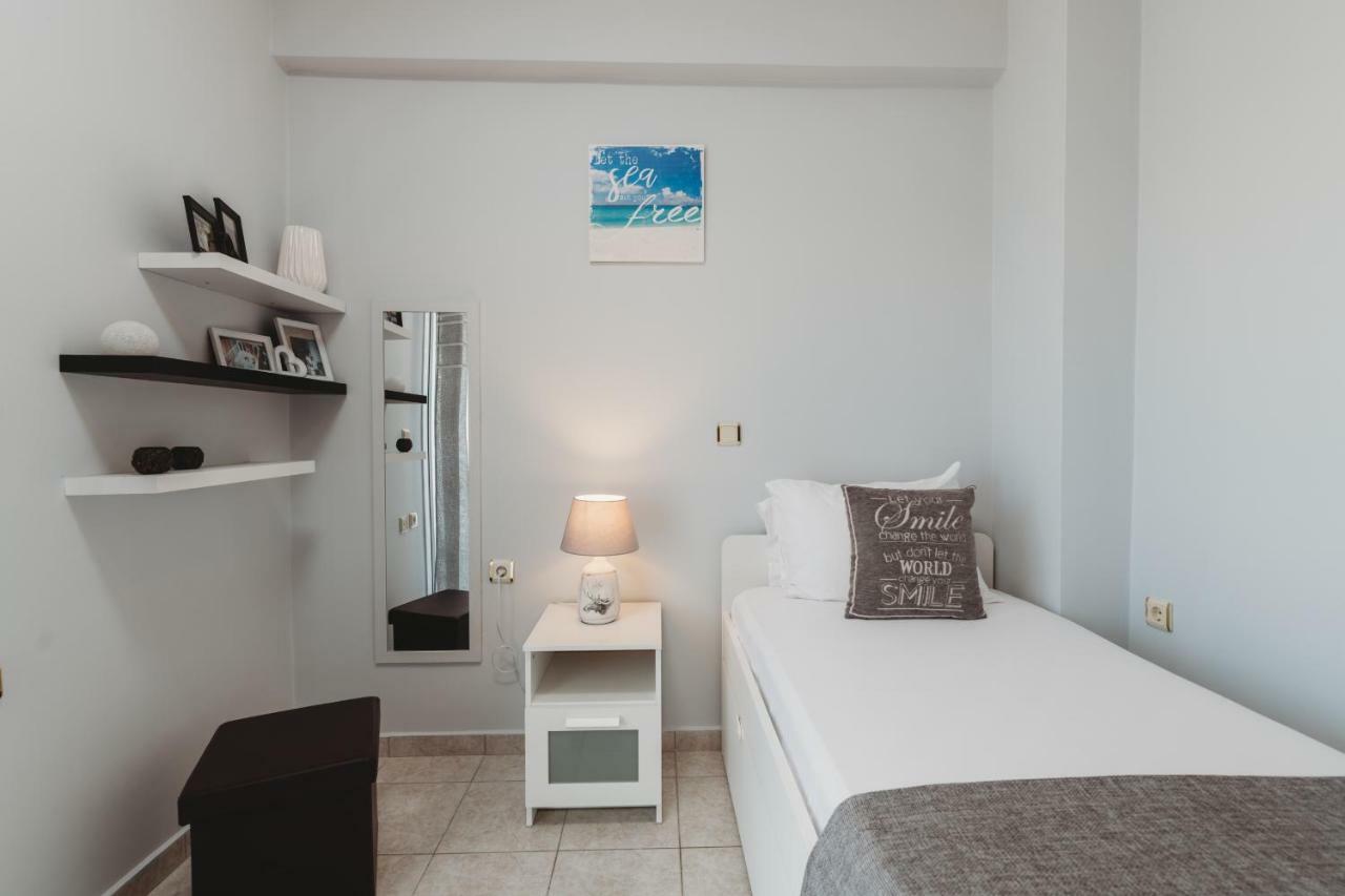 Villa Rosa 3 Bedroom With Sea View Tragaki Eksteriør bilde